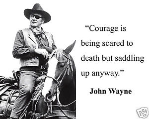 john wayne quote on courage